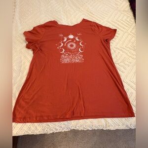 Torrid Red Celestial Graphic Tee